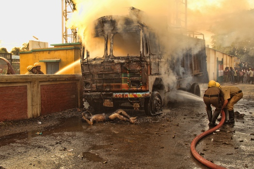 Work of Firefighter 4