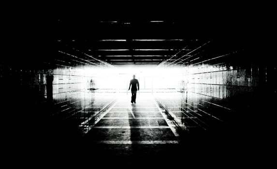 Coming from the light