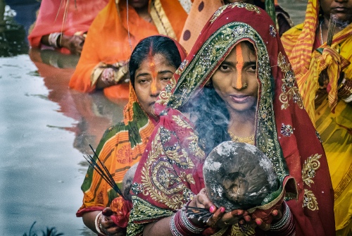 Offering to Sun God