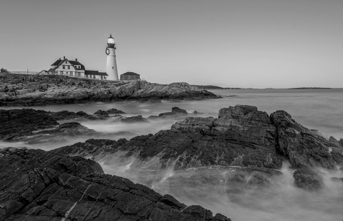 lighthouse sunset