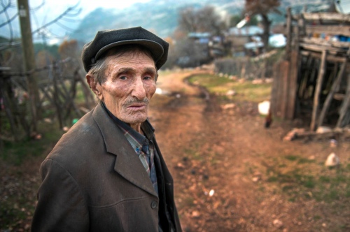The old man in the village