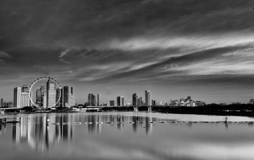 City at Dawn
