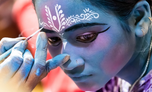 THE BLUE GIRL