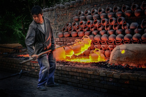 Traditional firing