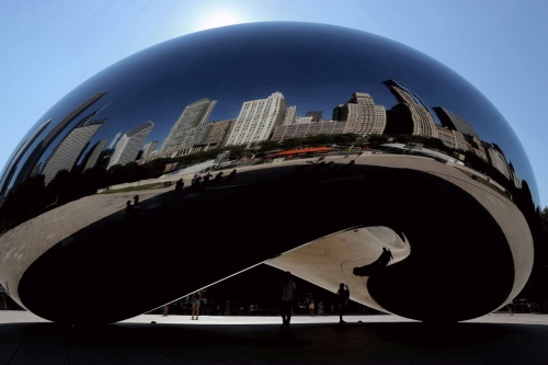 Chicago City Sculpture-The big pea