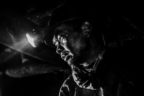 Young miner