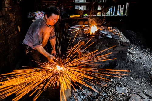 Iron flower