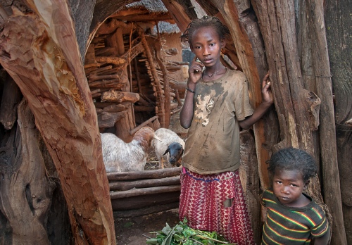 Children at Home - Ethiopia