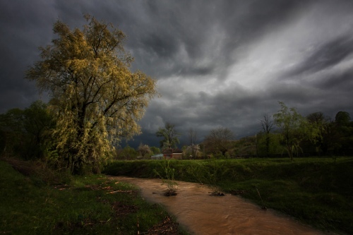 After rain