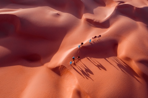 Traveling By Camels