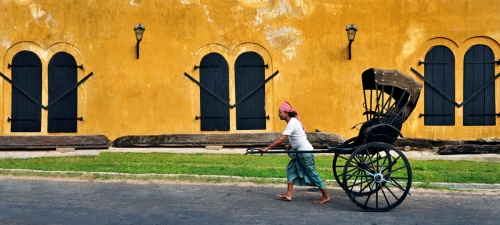 Rickshaw man