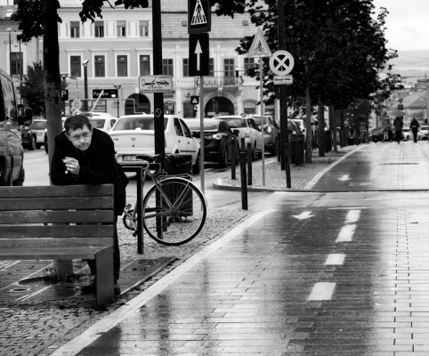 sad with rain