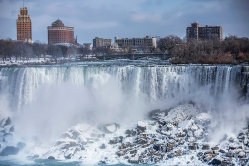 Frozen Niagara Falls