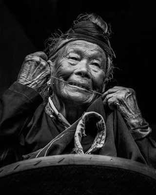 The old woman