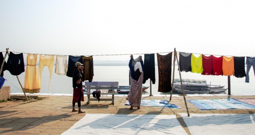 Drying clothes