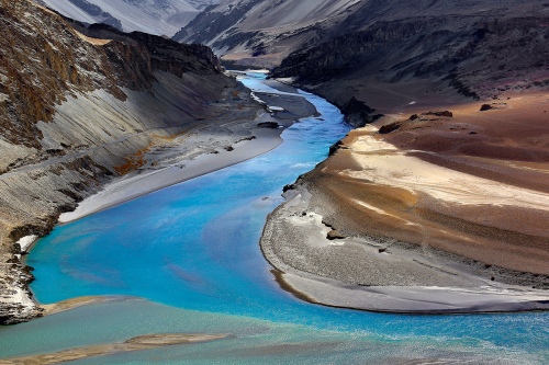 Painted river
