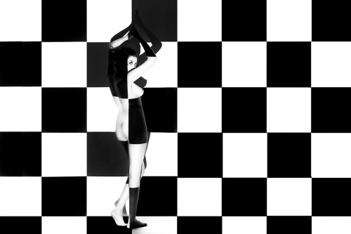 Chequered