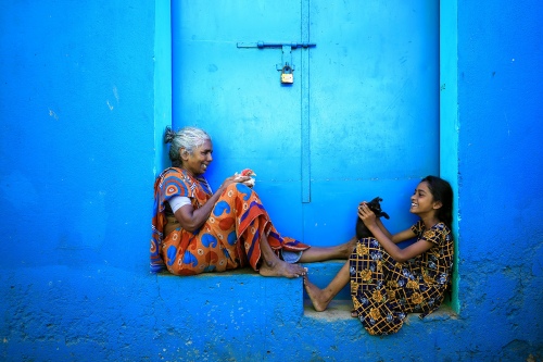 A moment shared