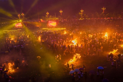 Night of the torch festival