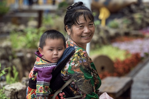 Go to market with grandson