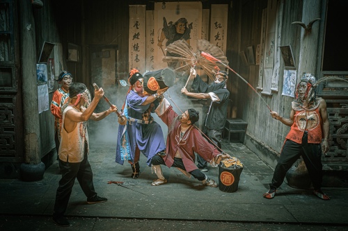 Nuo dance of Zhong Kui 8