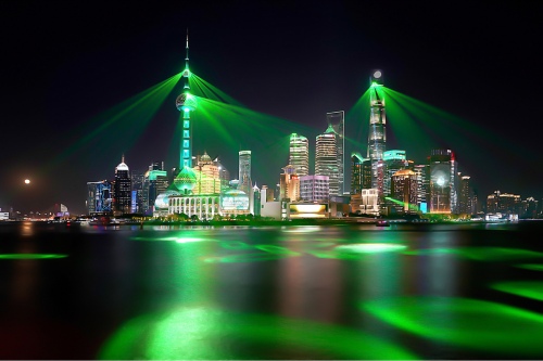 Brilliance on Huangpu River