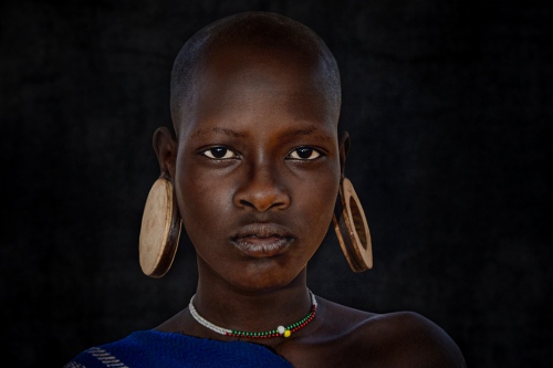 Afro Portrait