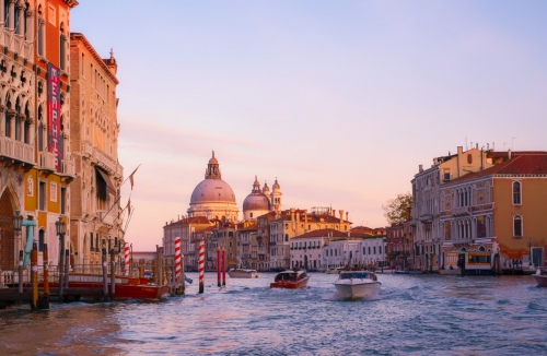 Postcard Canale Grande
