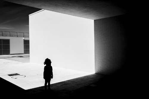 the little girl and shadow