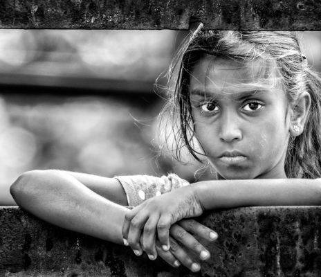 The girl