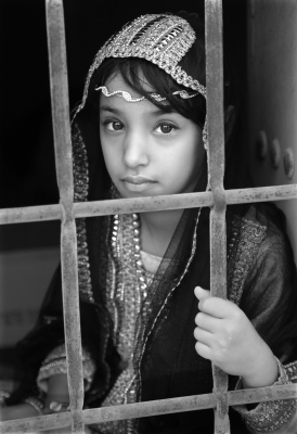 The girl in the window