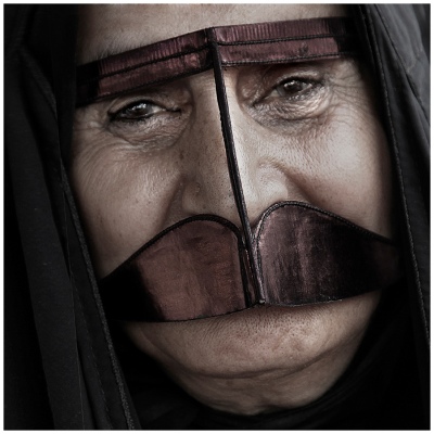 The old lady with mask-1