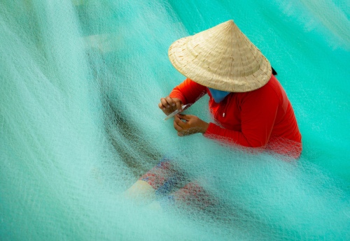 Fishing Net Repairing