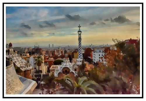 Barcelona Aquarelle
