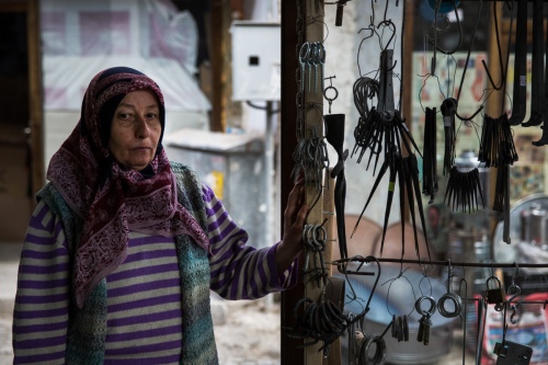 female seller