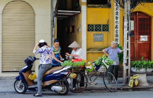 Fruit seller of hanoi