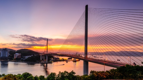 Cable bridge hanoi