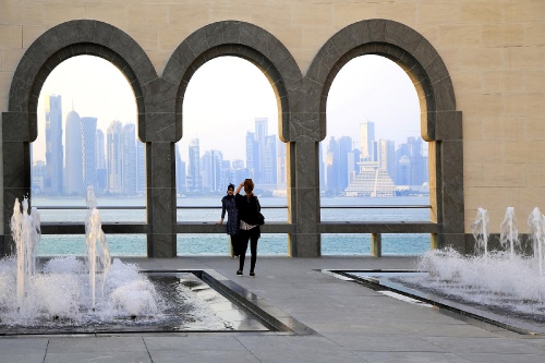 Tourist In Doha