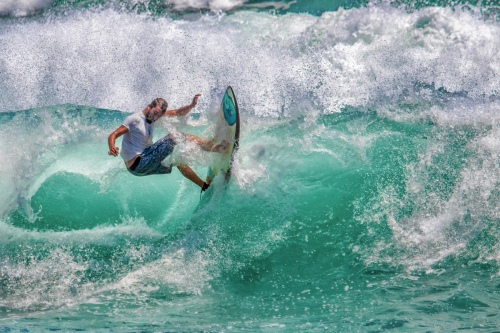 Riding the wave