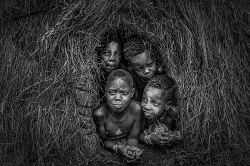 Fun in the haystack