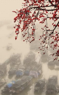 Early Spring in Water Town
