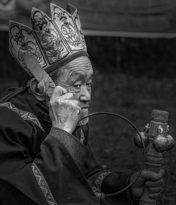 The elder at Sheba Festival