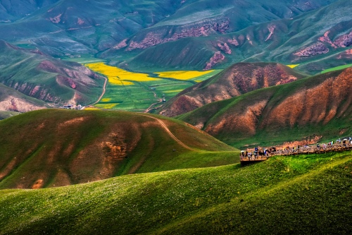 Danxia of Zhuo'er Mountain