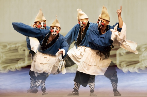 Military comedian in Chinese operas