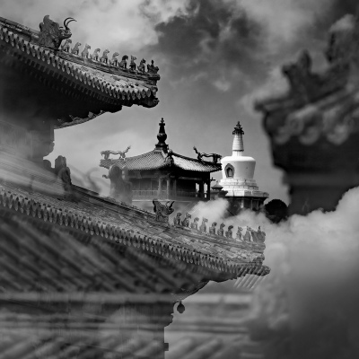 Floating clouds of the Fobidden City