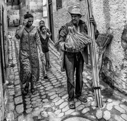 Broom seller