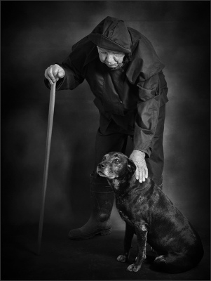 dog and the master
