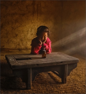 sad little girl