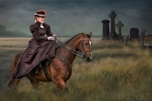 Graveyard Visitor