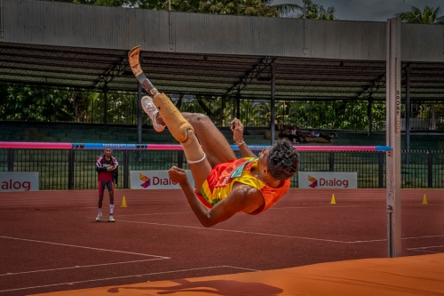 Jump with one leg